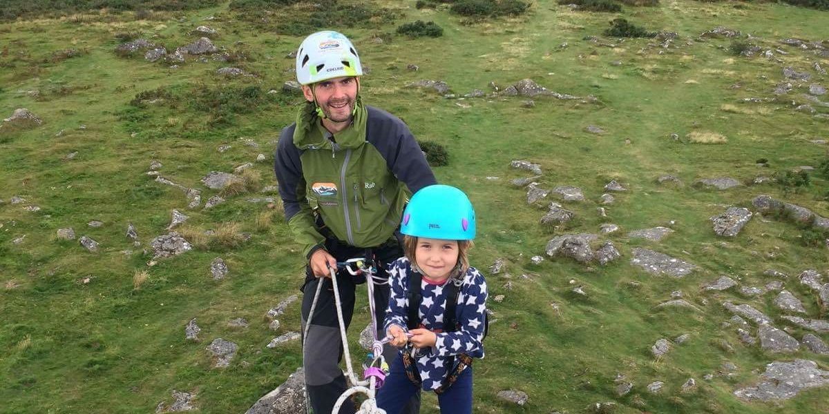 Dartmoor rock climbing adventure Farm